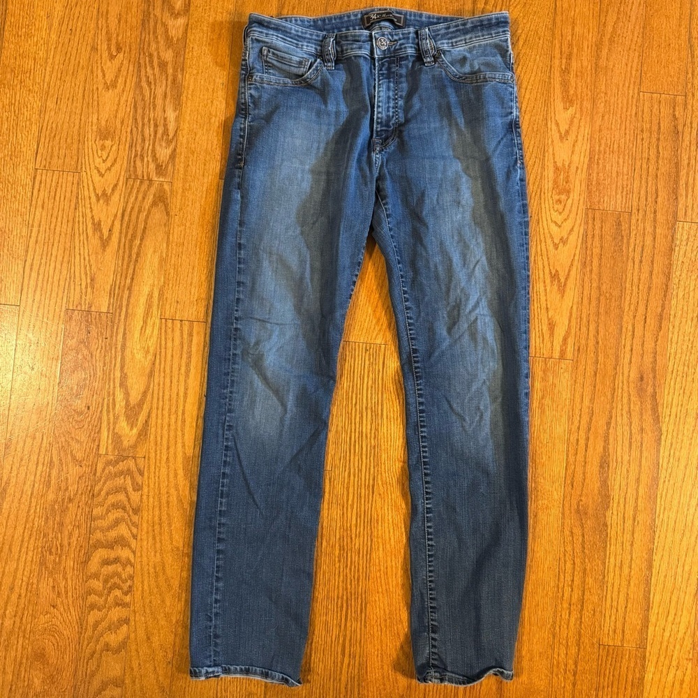 Heritage Blue Straight Jeans Denim Size 33/34